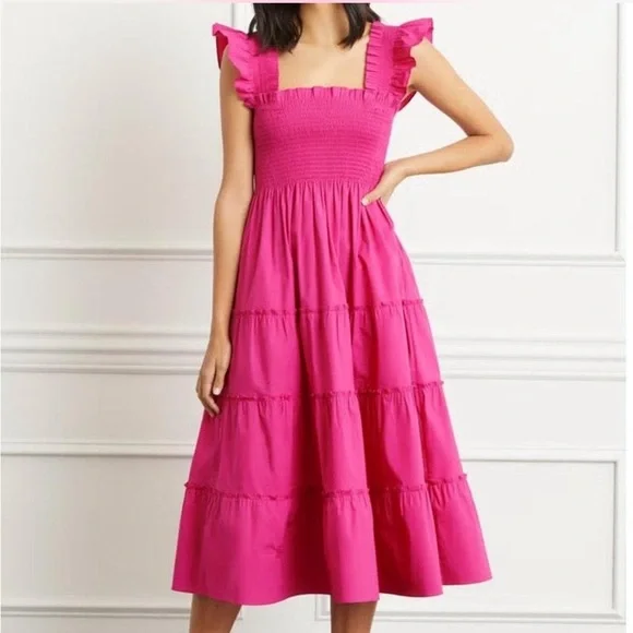 Hill House Ellie Nap Dress. Bougainvillea. XS. NWT. - Picture 1 of 4